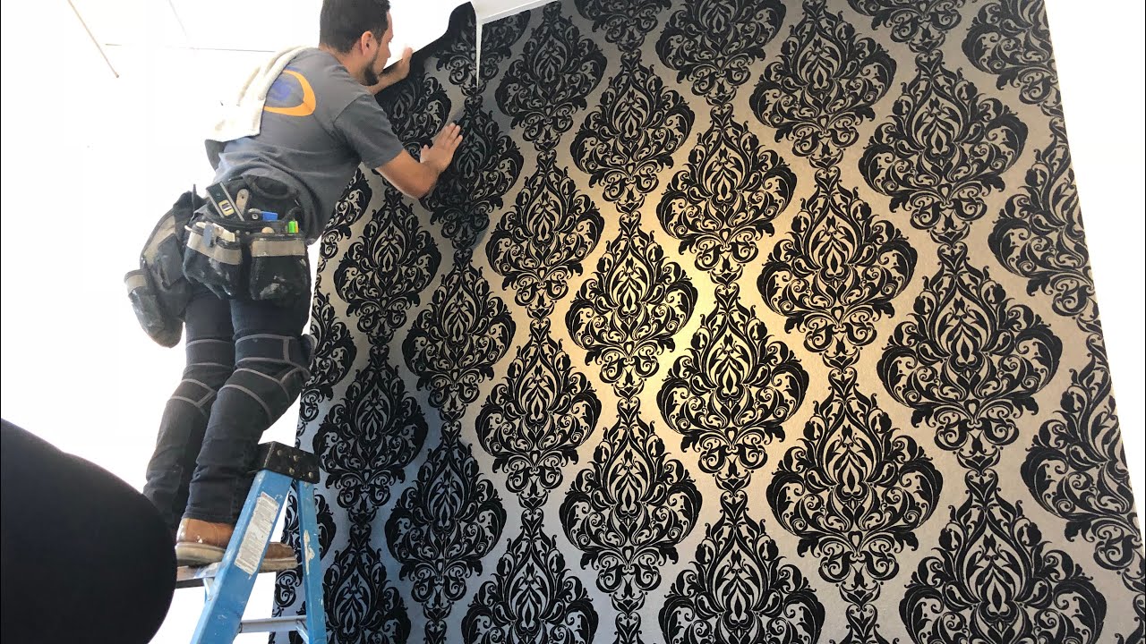 Wall Paper Fixing